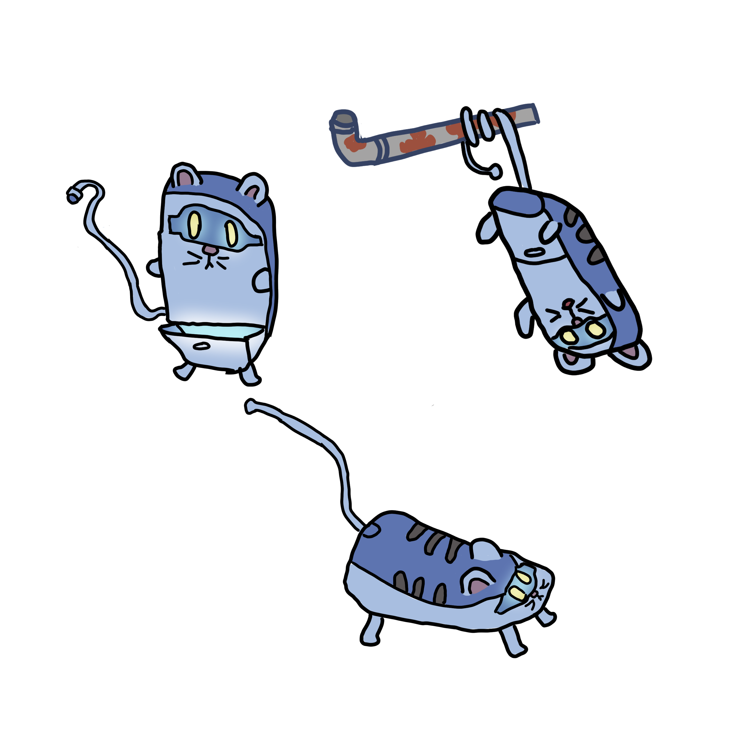 The Refridgmouse, a mouse combined with a refrigerator
