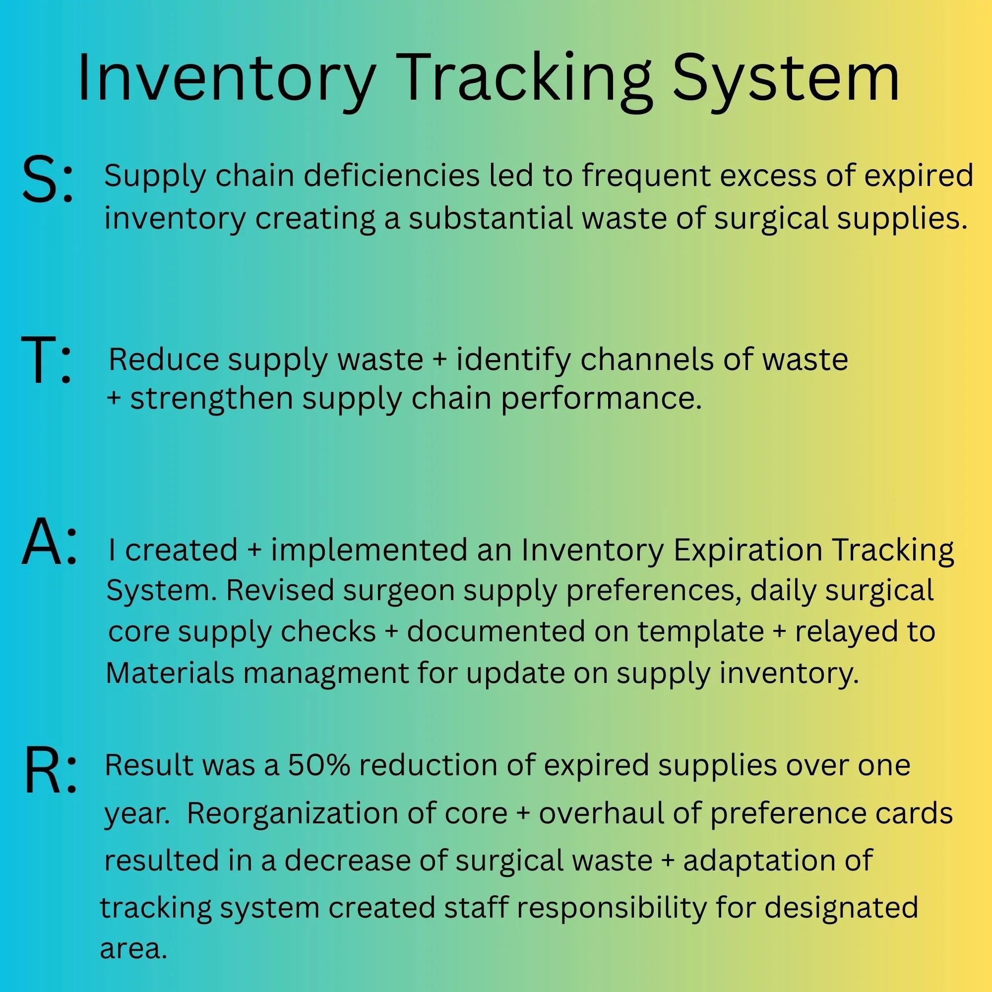 Inventory Tracking System