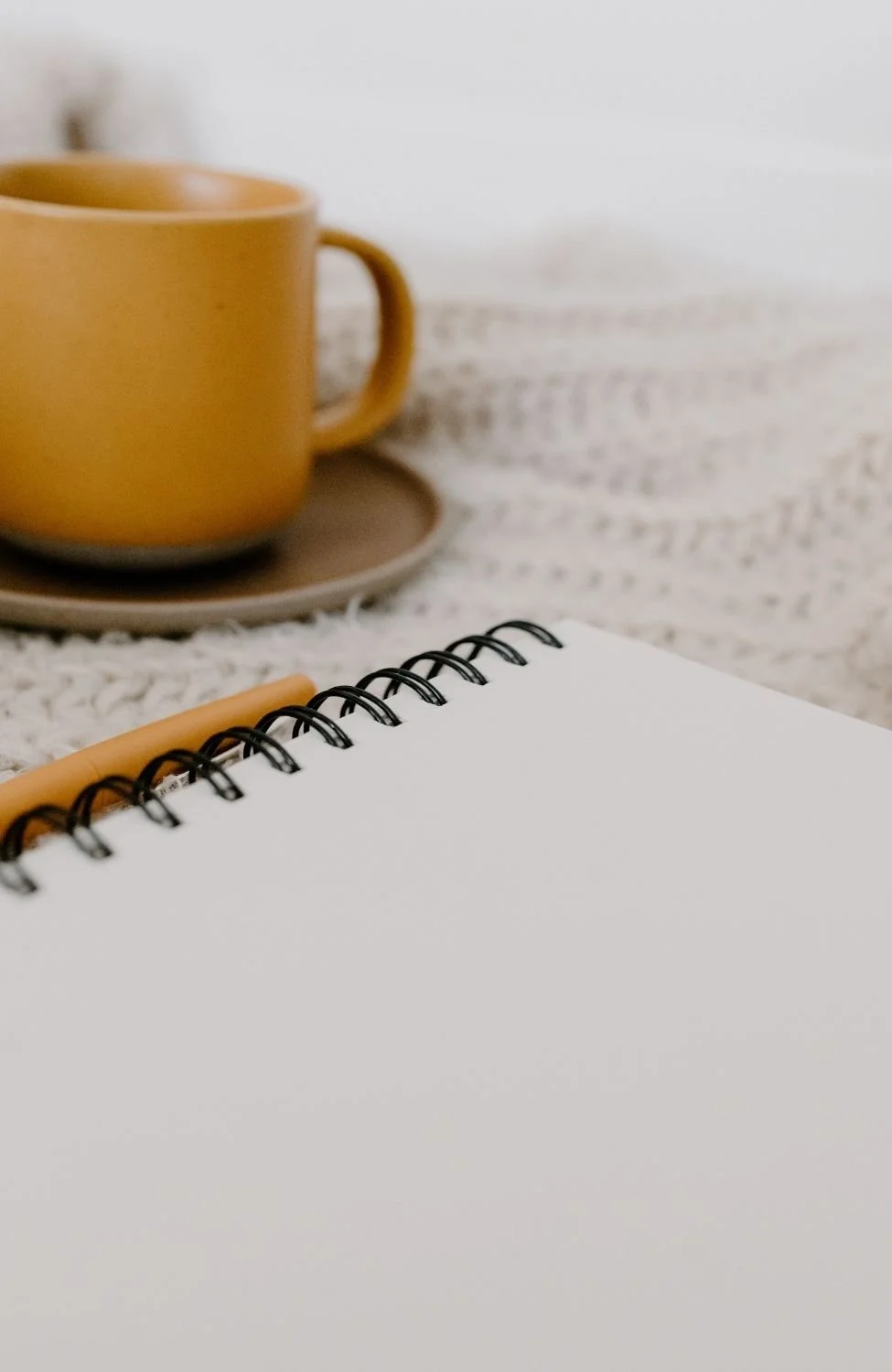 A notebook used during  integrative psychotherapy and counselling in burnaby