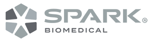 Spark Biomedical logo in black and gray