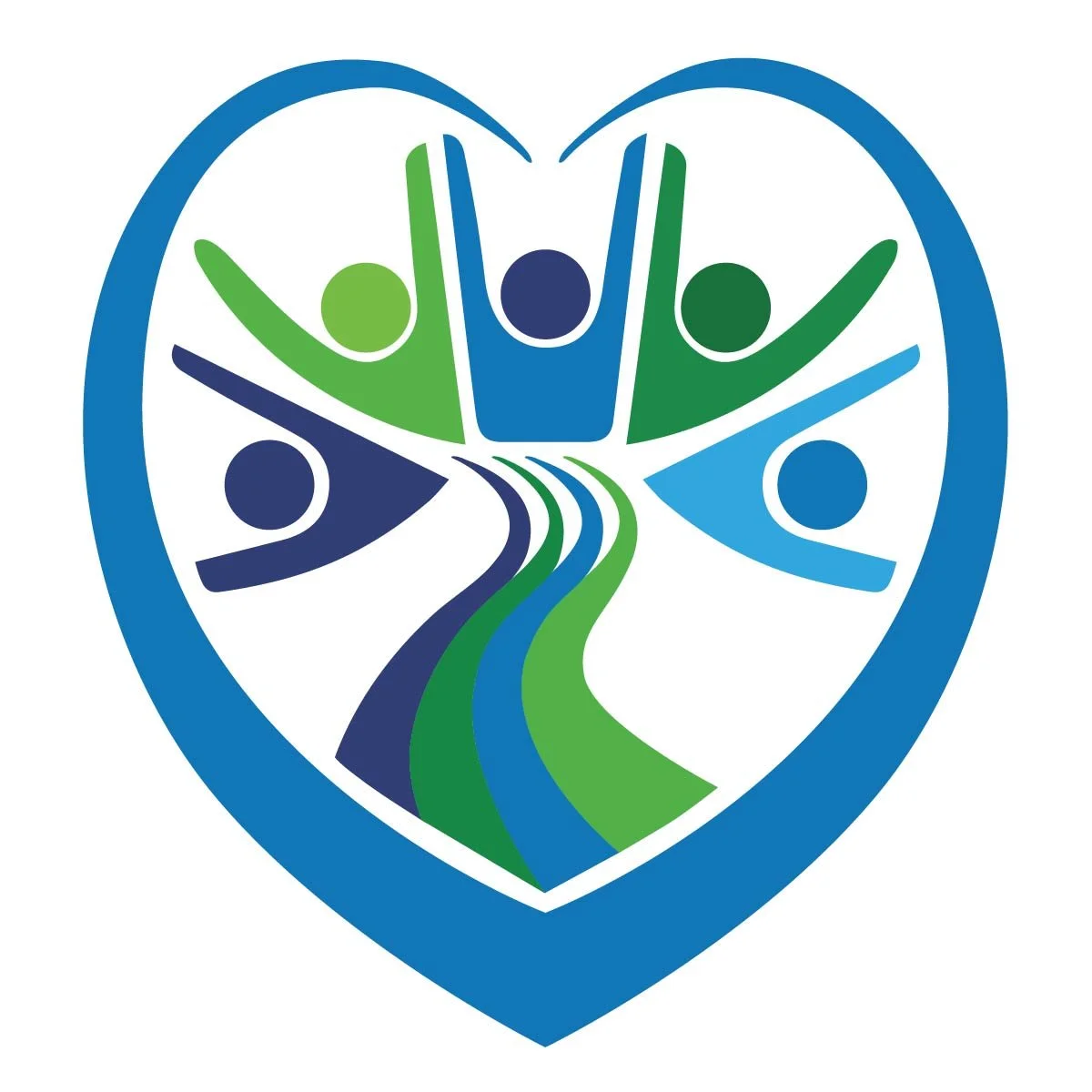 Four Rivers Heart logo
