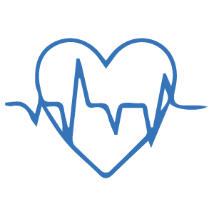 heart beat rhythm icon