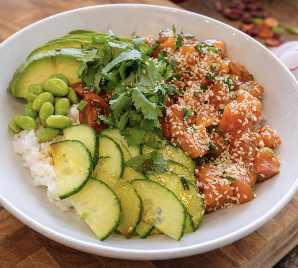 Salmon Shoyu Poke
