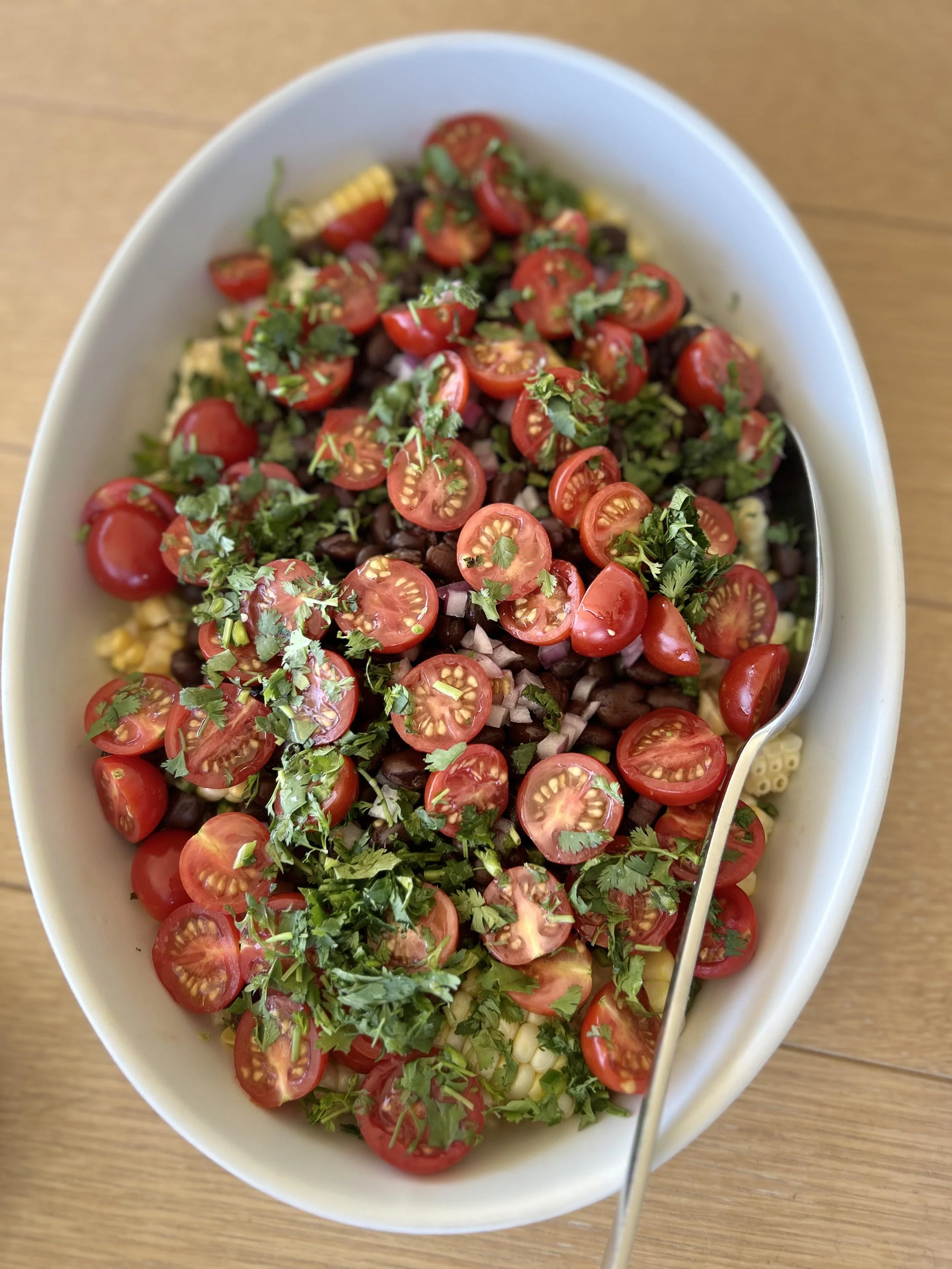 Summer Corn and Tomato Salad