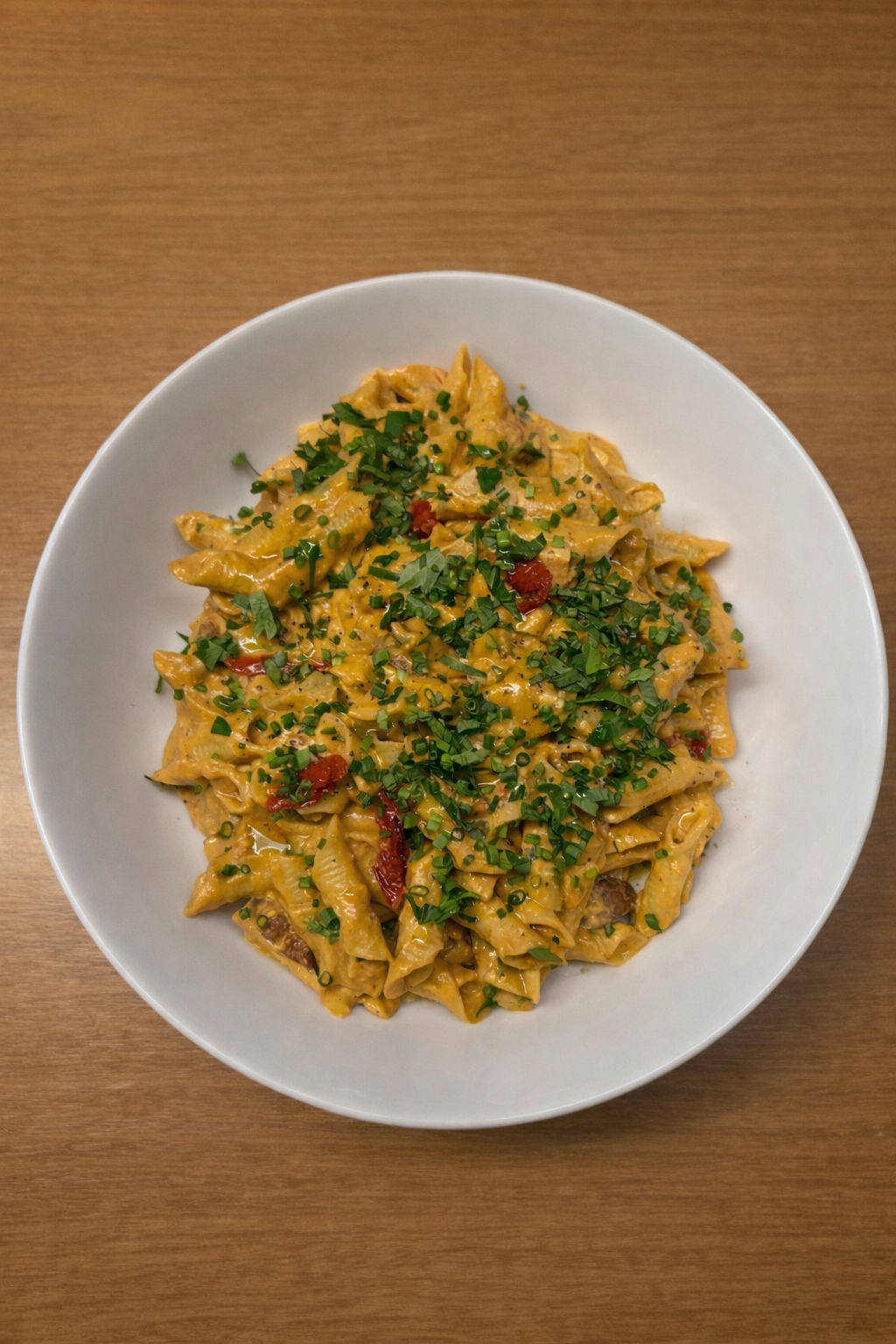 Penne Pasta with Creamy Tomato Sauce