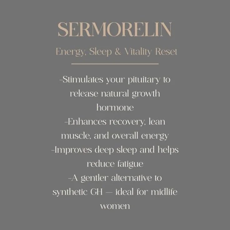 Peptides with benefits in menopause #womenshealth #perimenopause #peptides #longevity #menopause.jpg