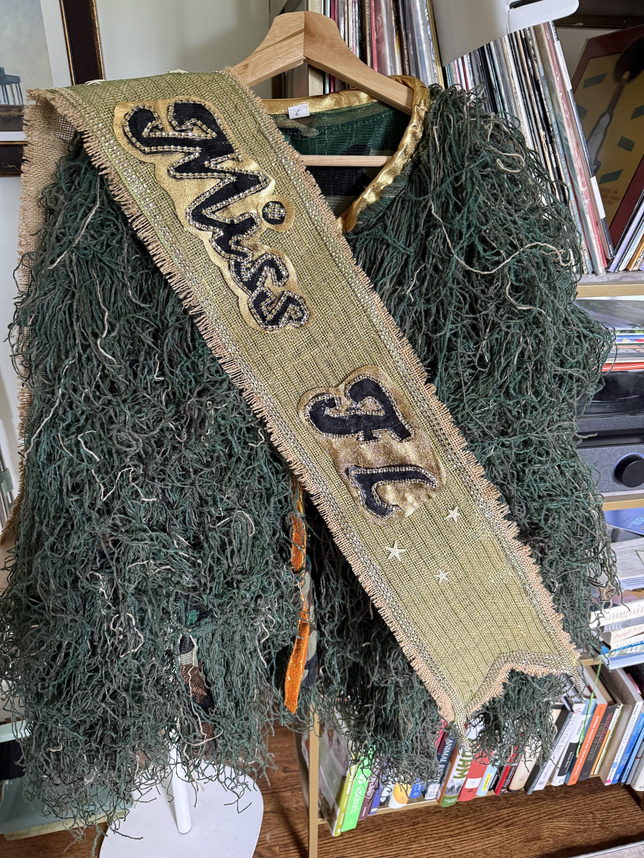 Miss Fl gold sash satire