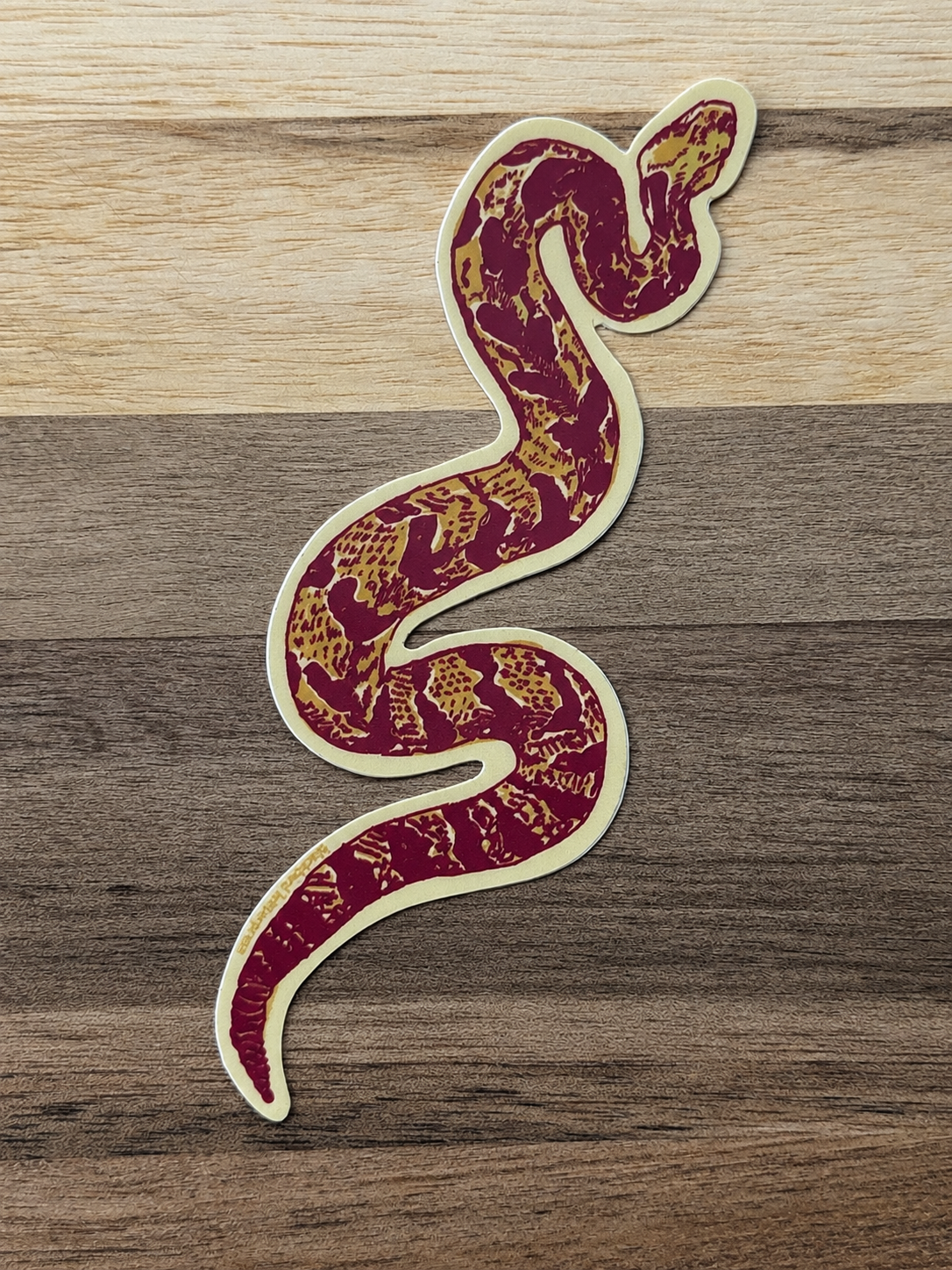 Timber Rattlesnake Sticker