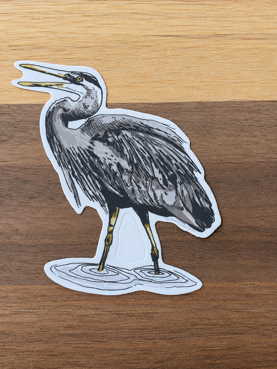 Great Blue Heron Sticker