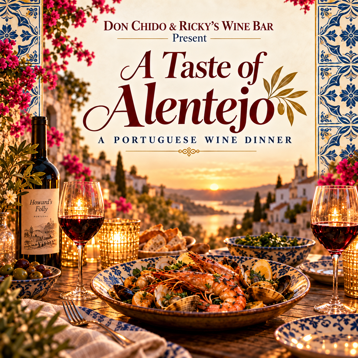 One Evening. Five Courses. A Taste of Portugal.