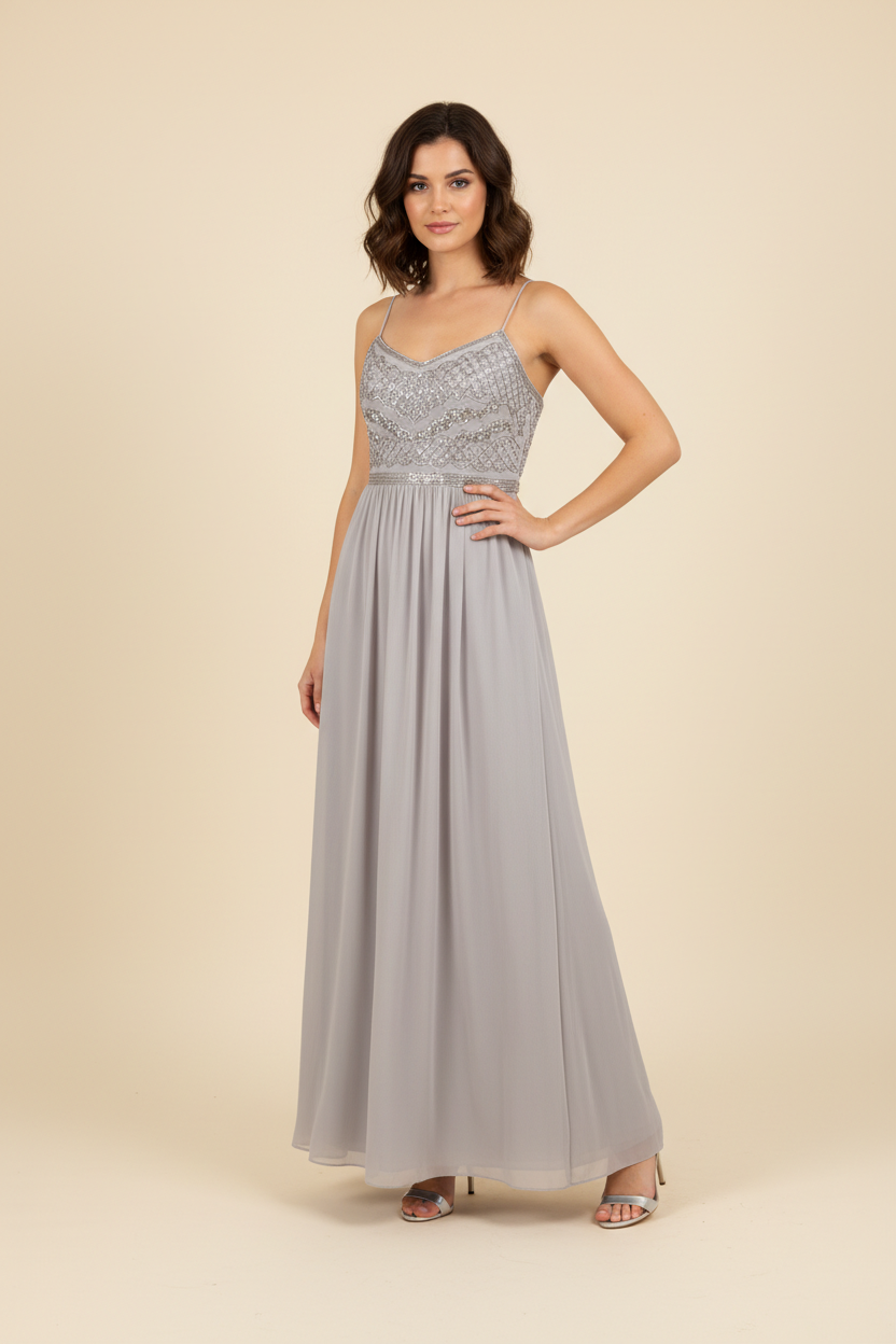 Name: Light Grey Gypsy
Size: M
Dress #: 93
Quantity: 1