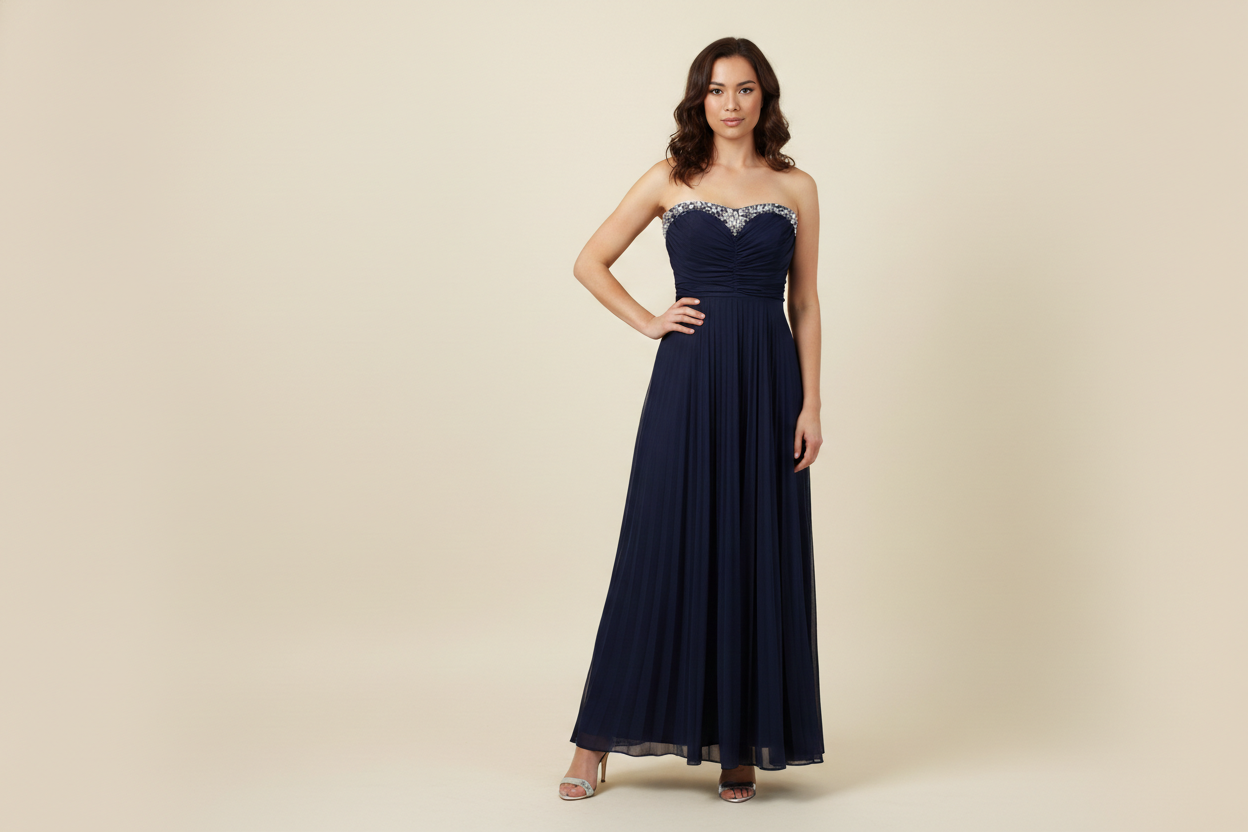 Name: Bejeweled Navy
Size: S
Dress #: 54
Quantity: 1