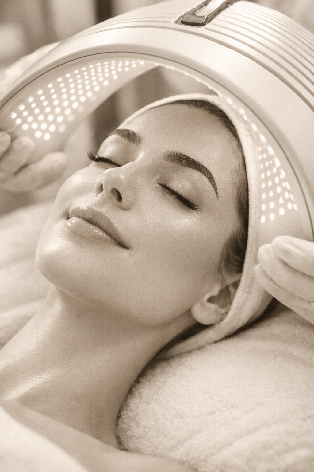 A New Way to Glow:  Light Therapy Facials