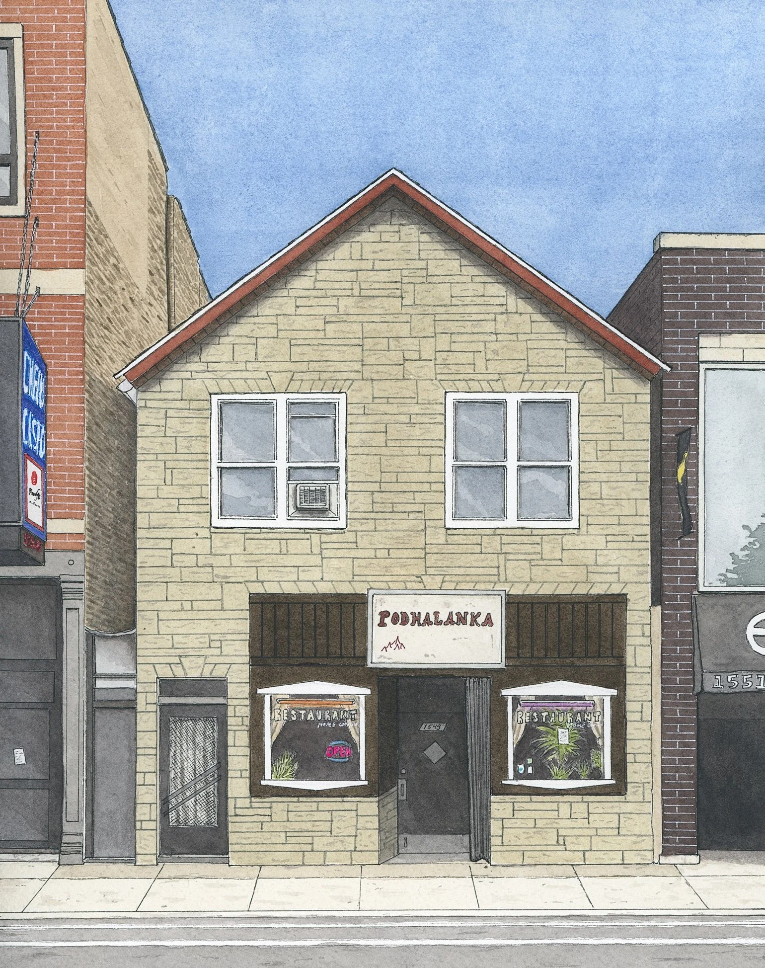 Podhalanka 
1549 W Division St. Chicago 
(2022)