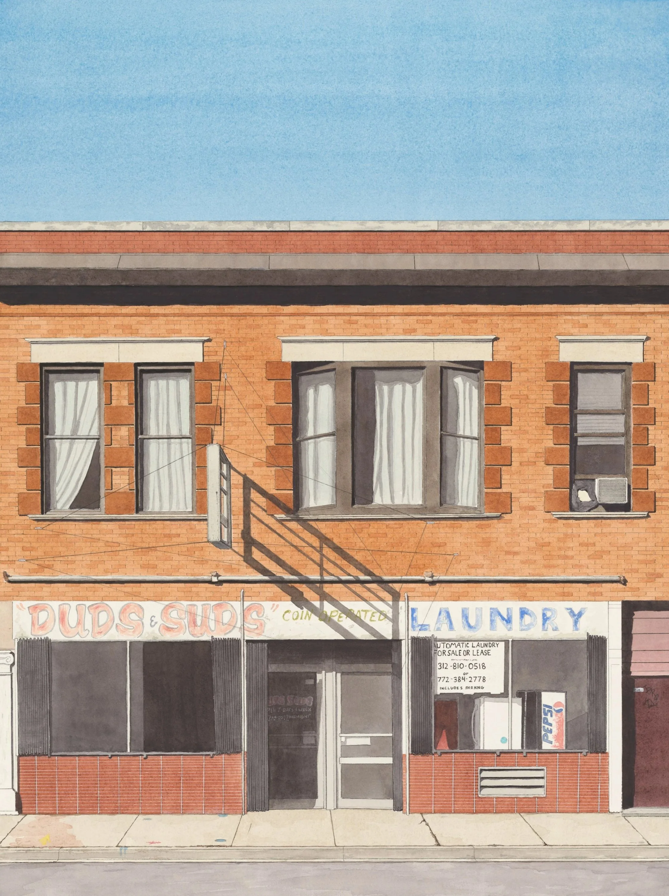 Duds and Suds Coin Operated Laundry 
3530 W. North Ave. Chicago 
(2023)