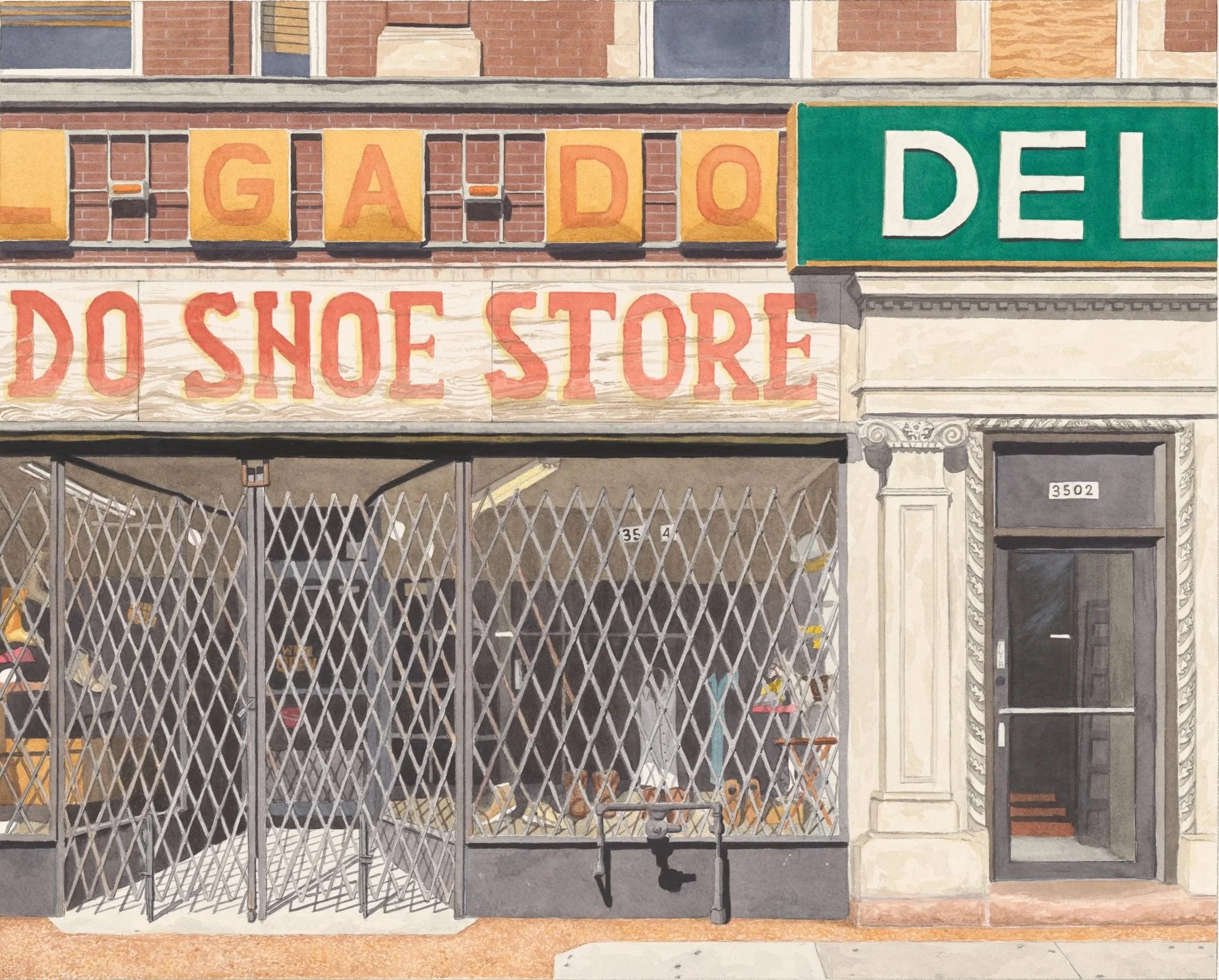 Delgado Shoe Store 
3504 W 26th Ave. Chicago 
(2025)