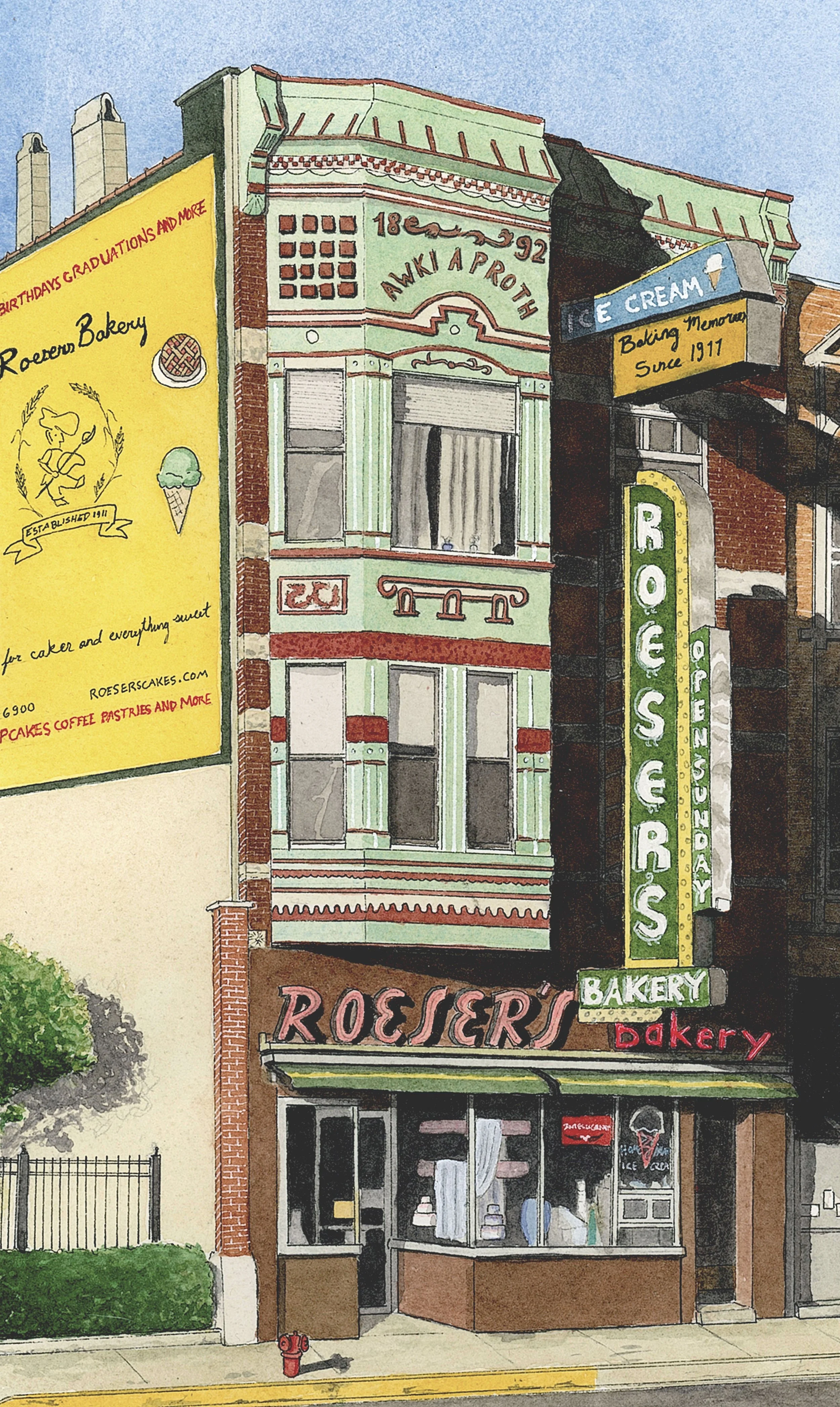 Roeser's Bakery 
3216 W North Ave. Chicago 
(2023)