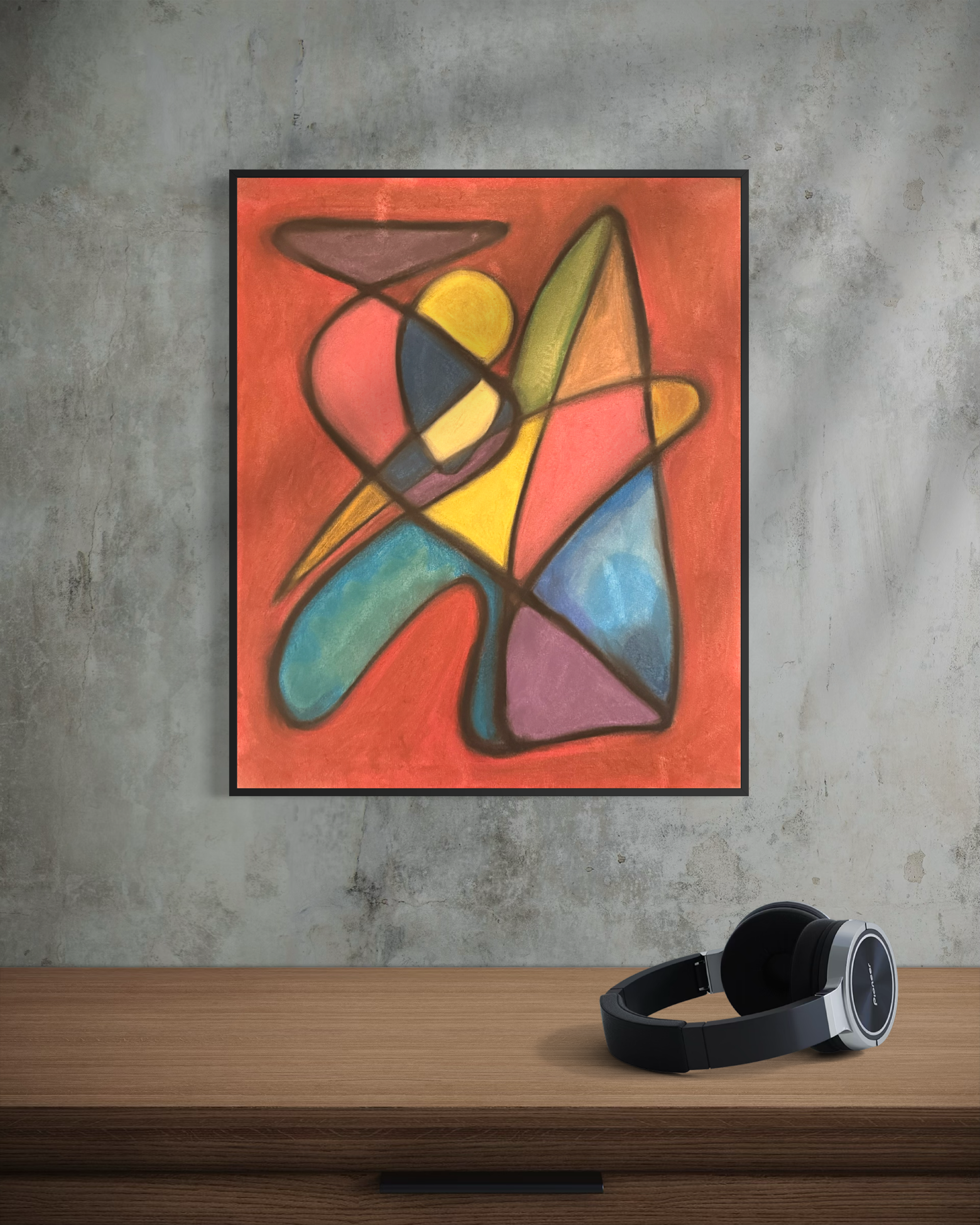 RAINBOW BLOB - SOLD