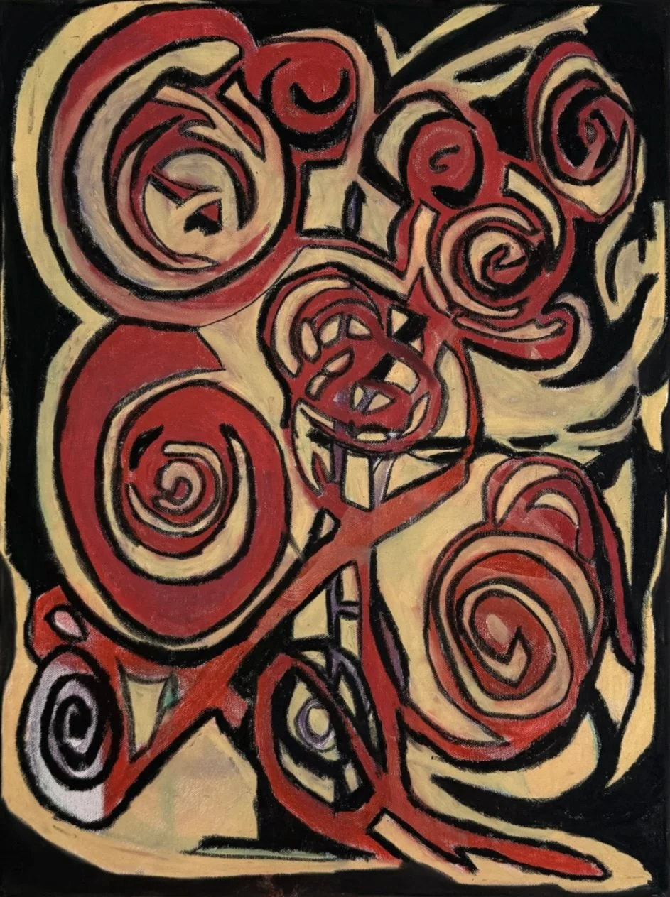 OIL PASTEL PAINTINGS