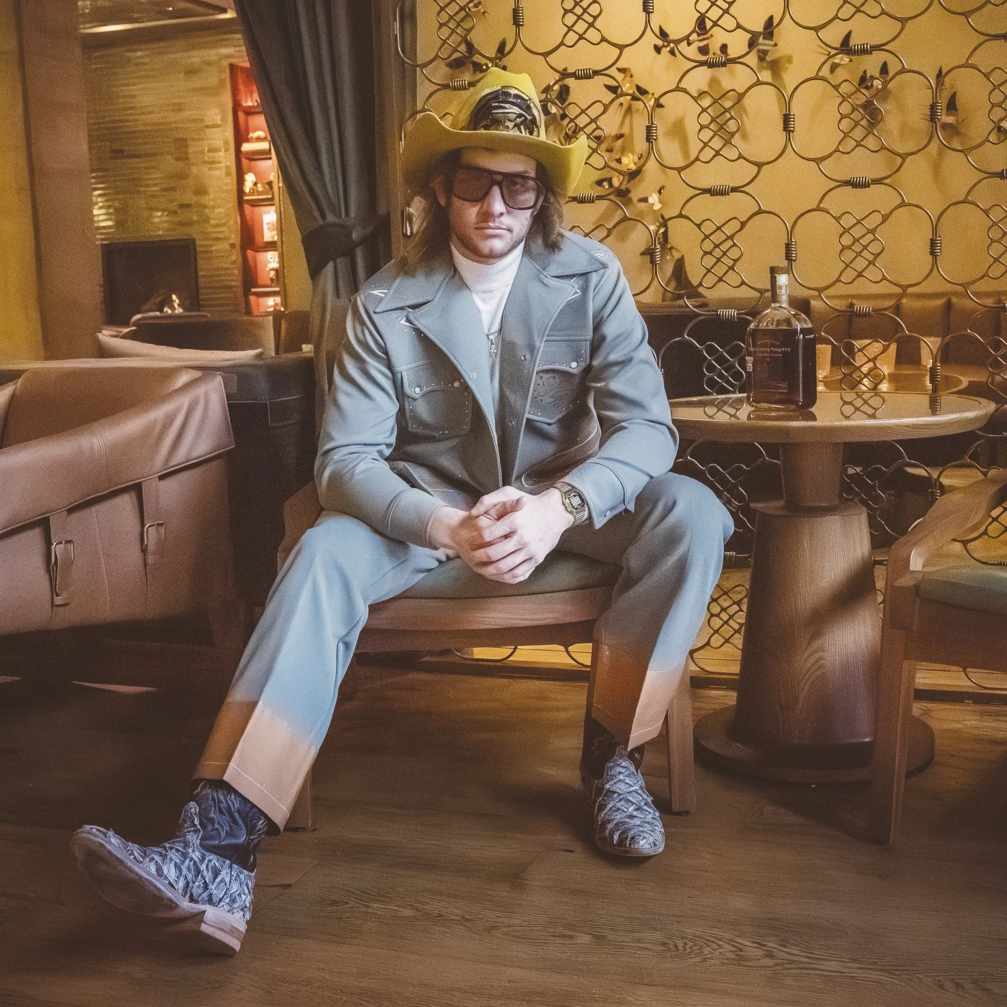 Ellis Bullard with Guy Vincenrt