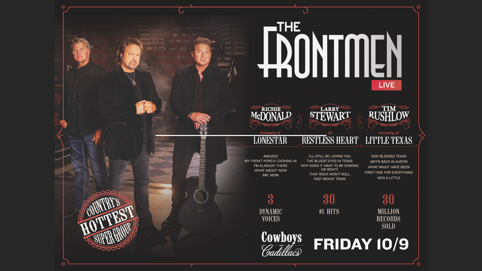 The Frontmen at Cowboys and Cadillacs
