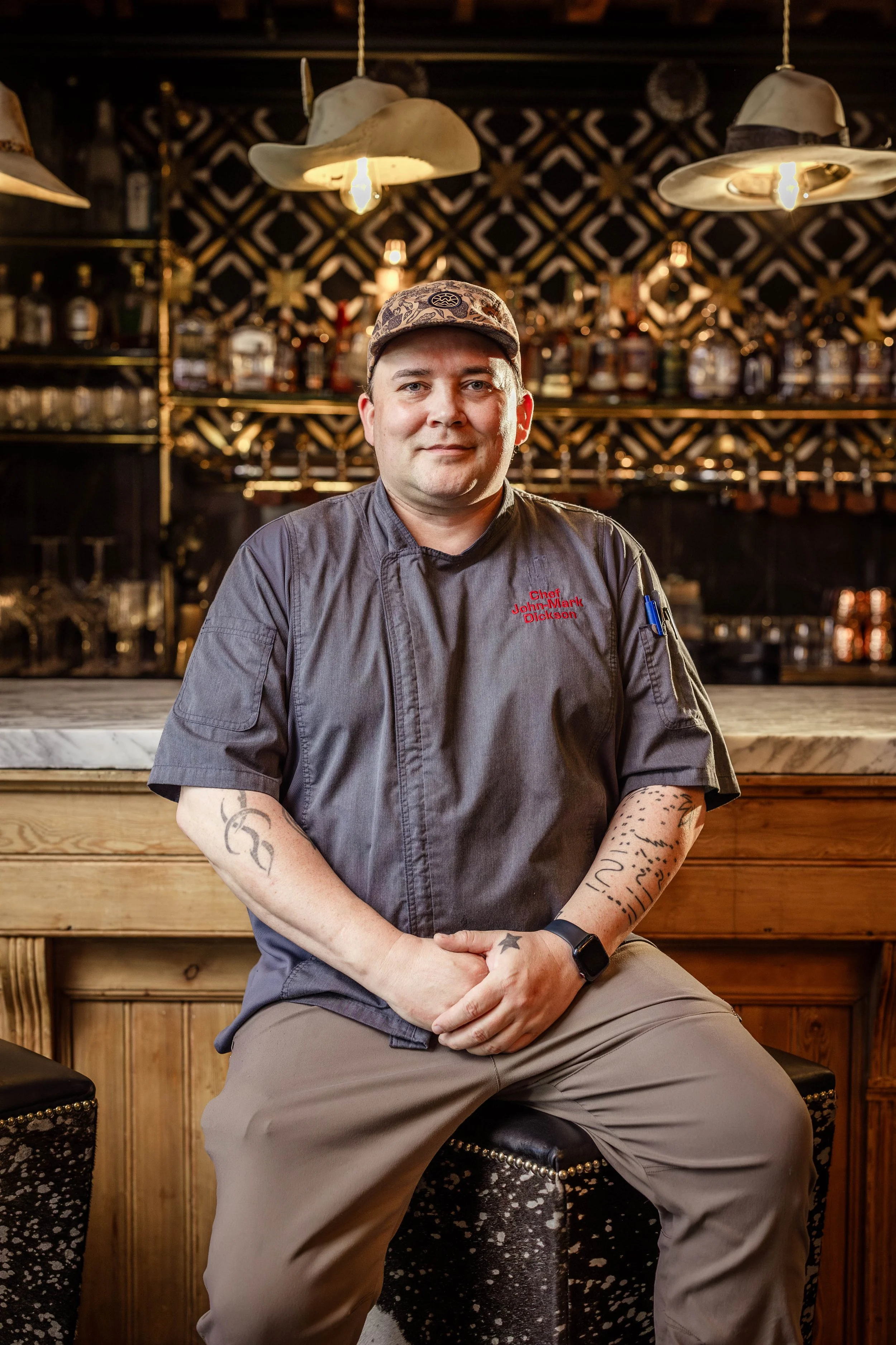 COWBOYS AND CADILLACS  CHEF JOHN MARK DICKSON