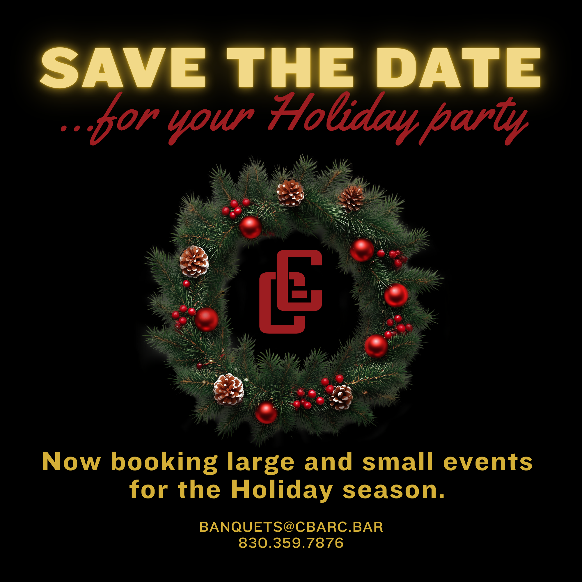 COWBOYS AND CADILLACS HOLIDAY PRIVATE EVENTS PARTIES 
