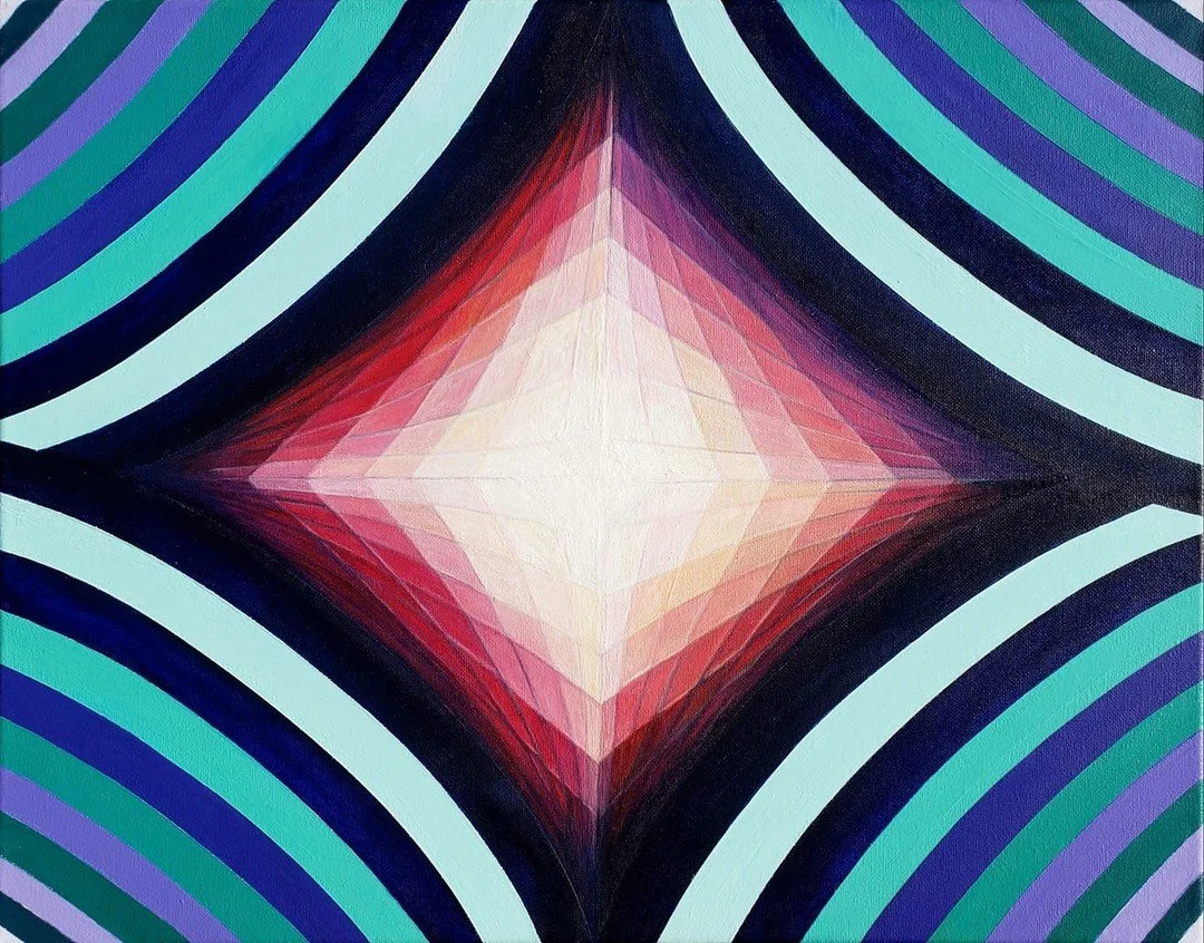 Convergence
Acrylic paint on canvas