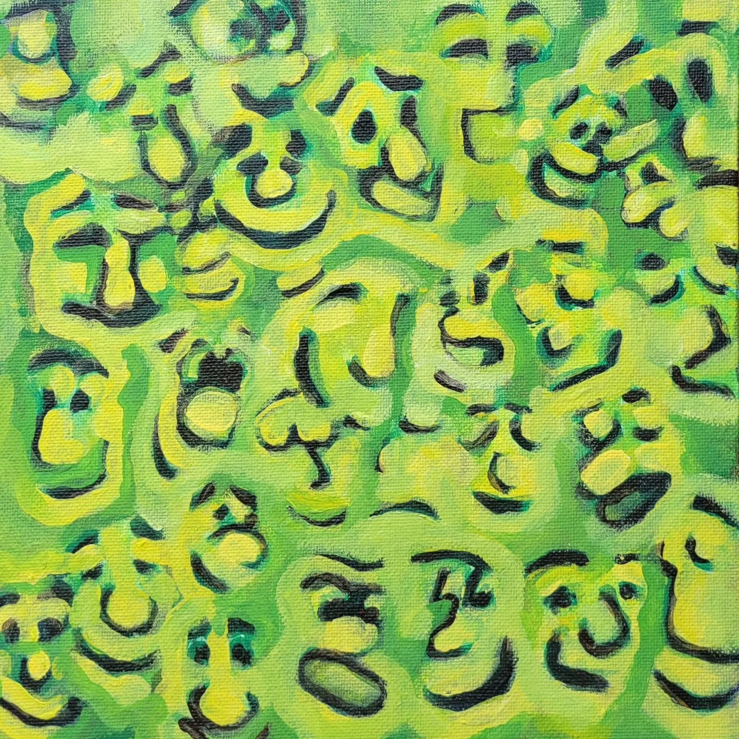 Faces II 
Acrylic on board 

#paintings #faces #emotions #artstudio #psychedelic