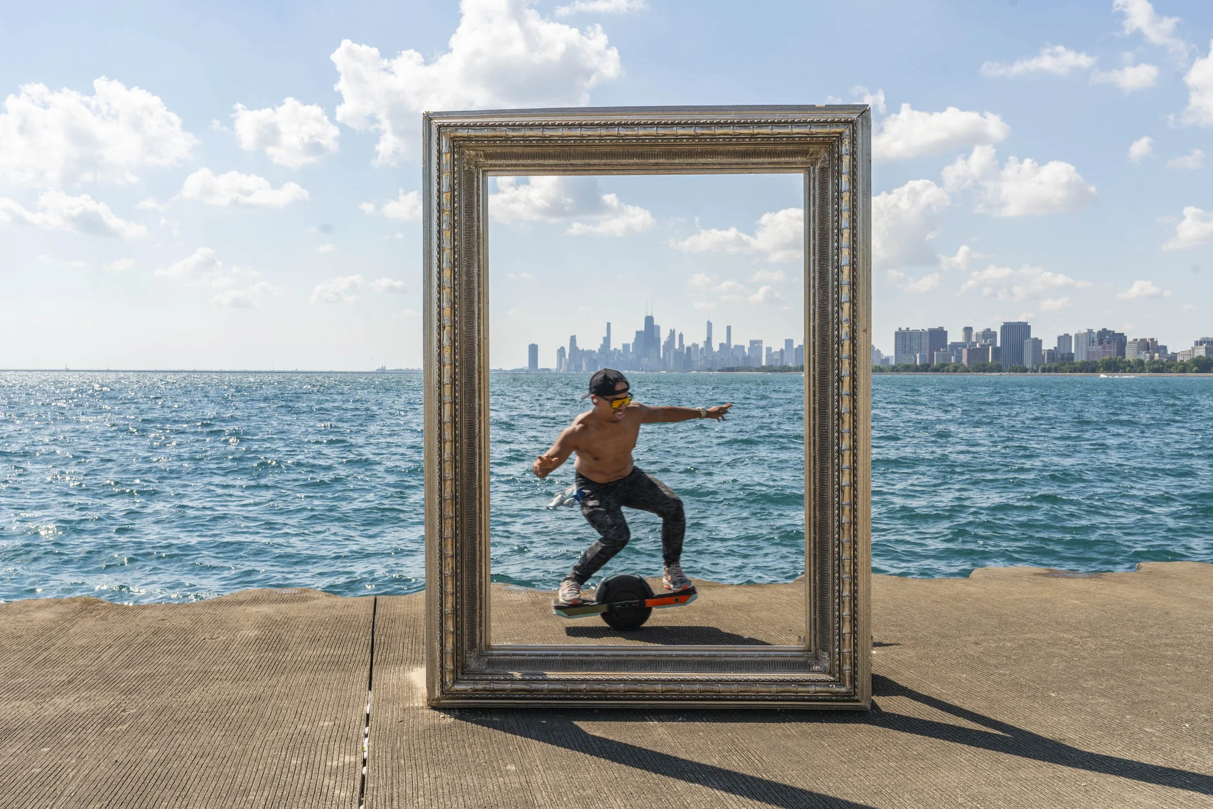 Montrose Harbor, Chicago.