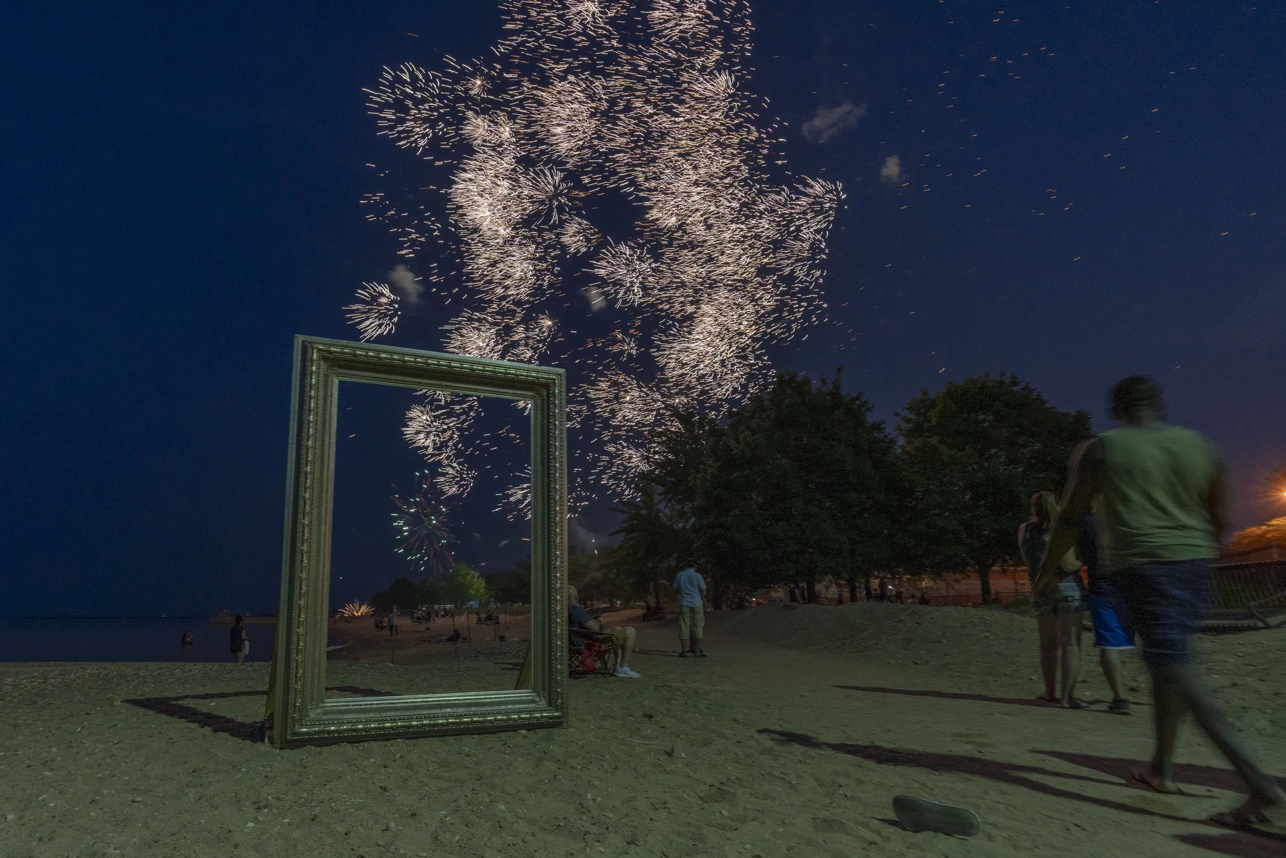 Leone Beach, Chicago.