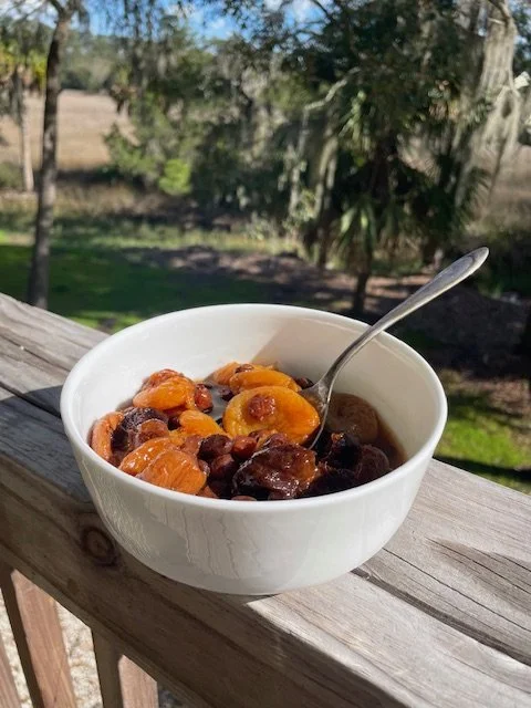 chai-spiced Stewed Fruits