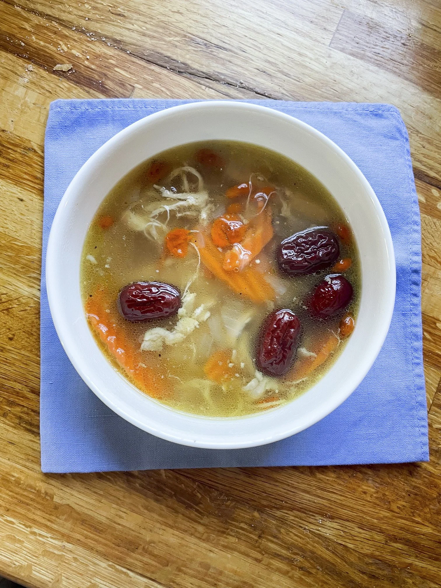 Chicken, Red Date, &amp; Goji Berry Soup