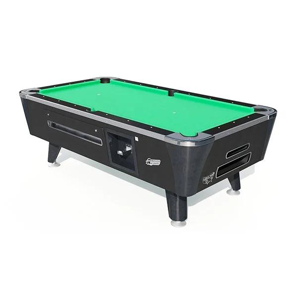 Valley Pool table with a green playing surface and black sides.