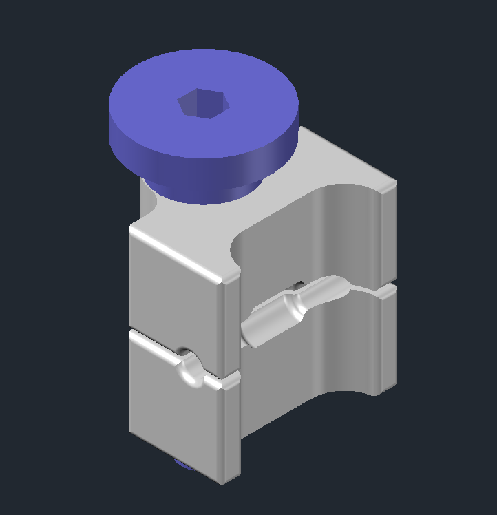 10k Repla Block - "1/8" Tube P Clamp