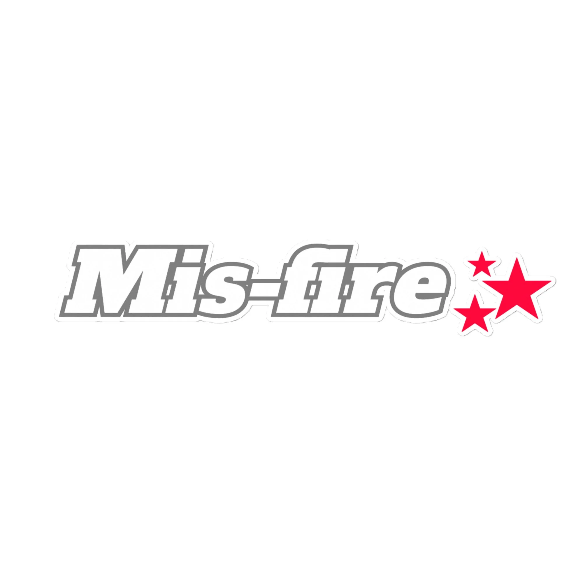 MISFIRE OG window stickers