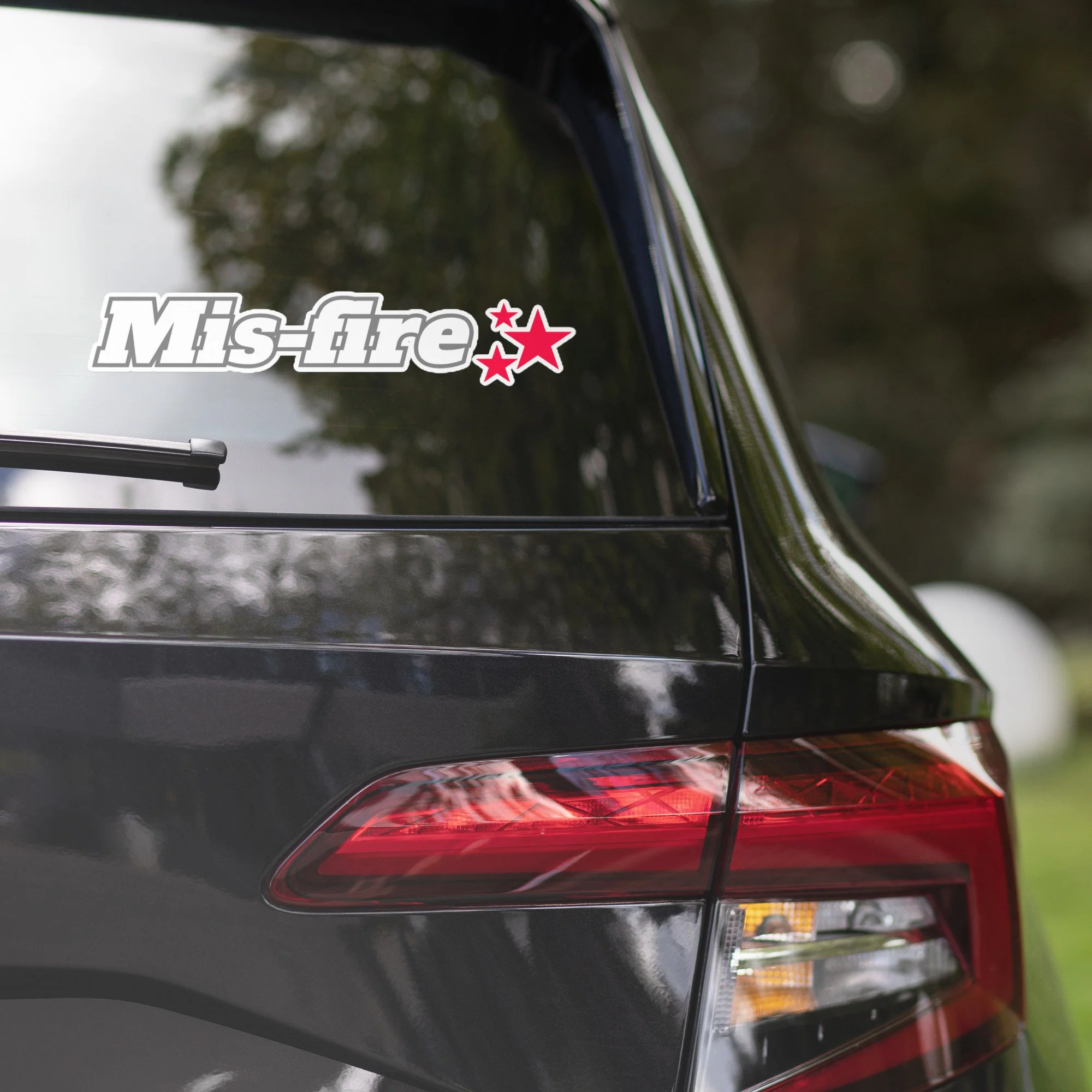 MISFIRE OG window stickers