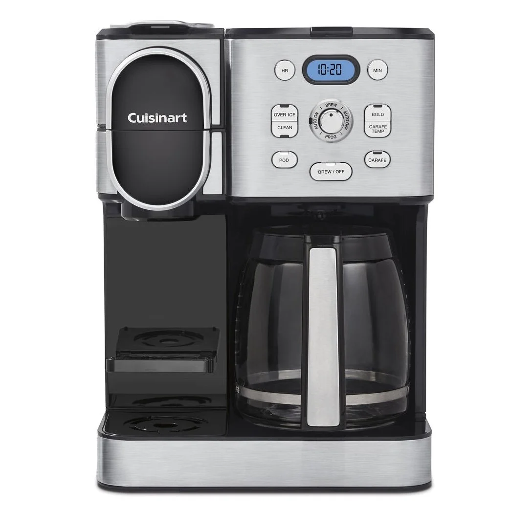 Cuisinart Coffee Center 2-in-1 Coffee Maker and Single-Serve Brewer  in Stainless Steel