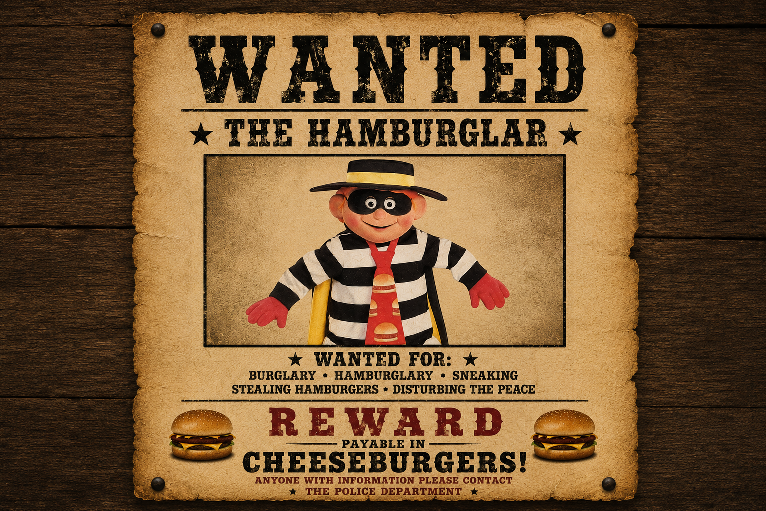 Is it time to face the Hamburglar?