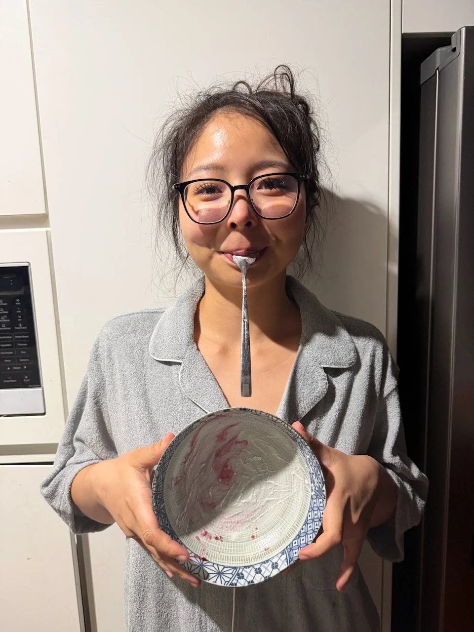 Relaxed guest enjoying a comfortable stay in a fully managed furnished short-term rental home