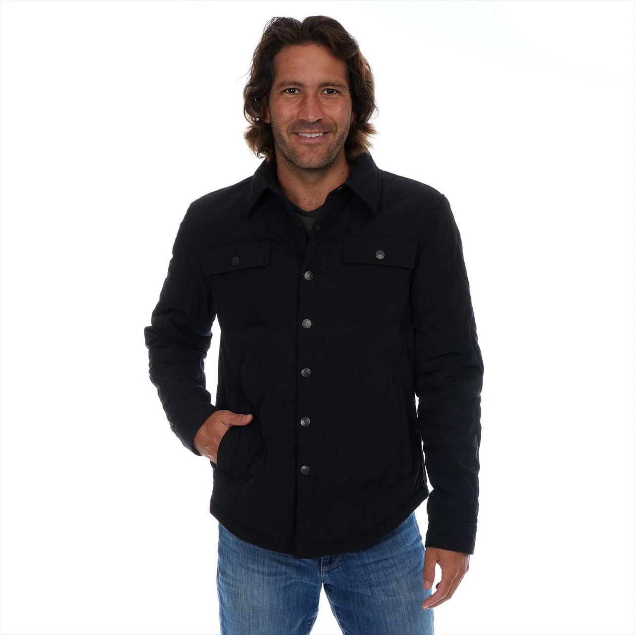 Black Quilted Jacket