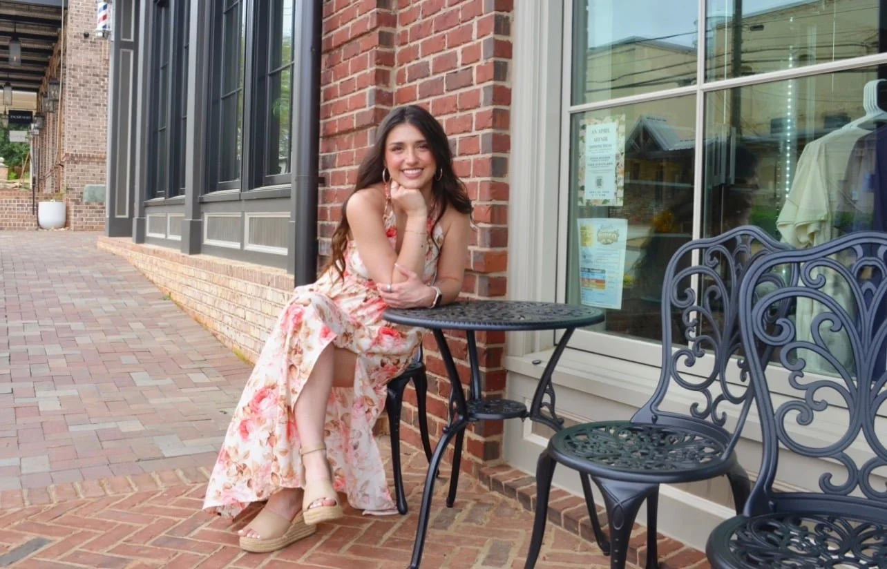 Pink Floral Sundress