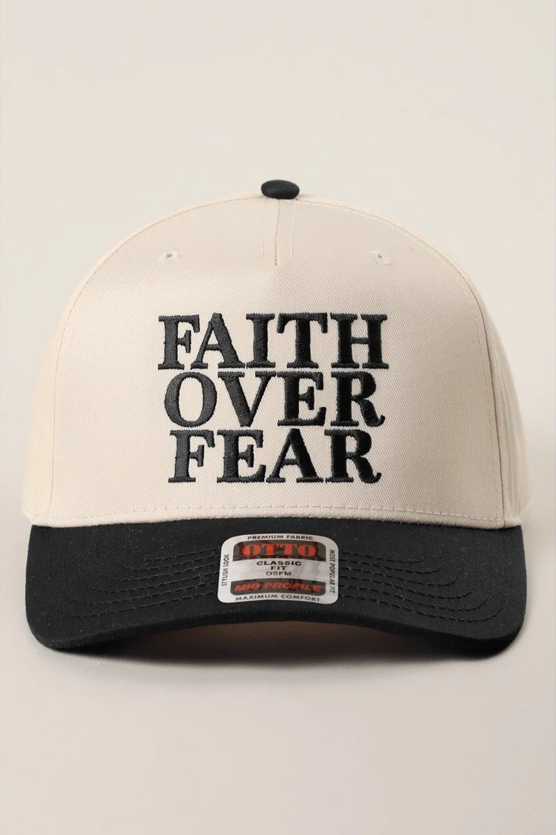 Faith Over Fear Trucker Hat