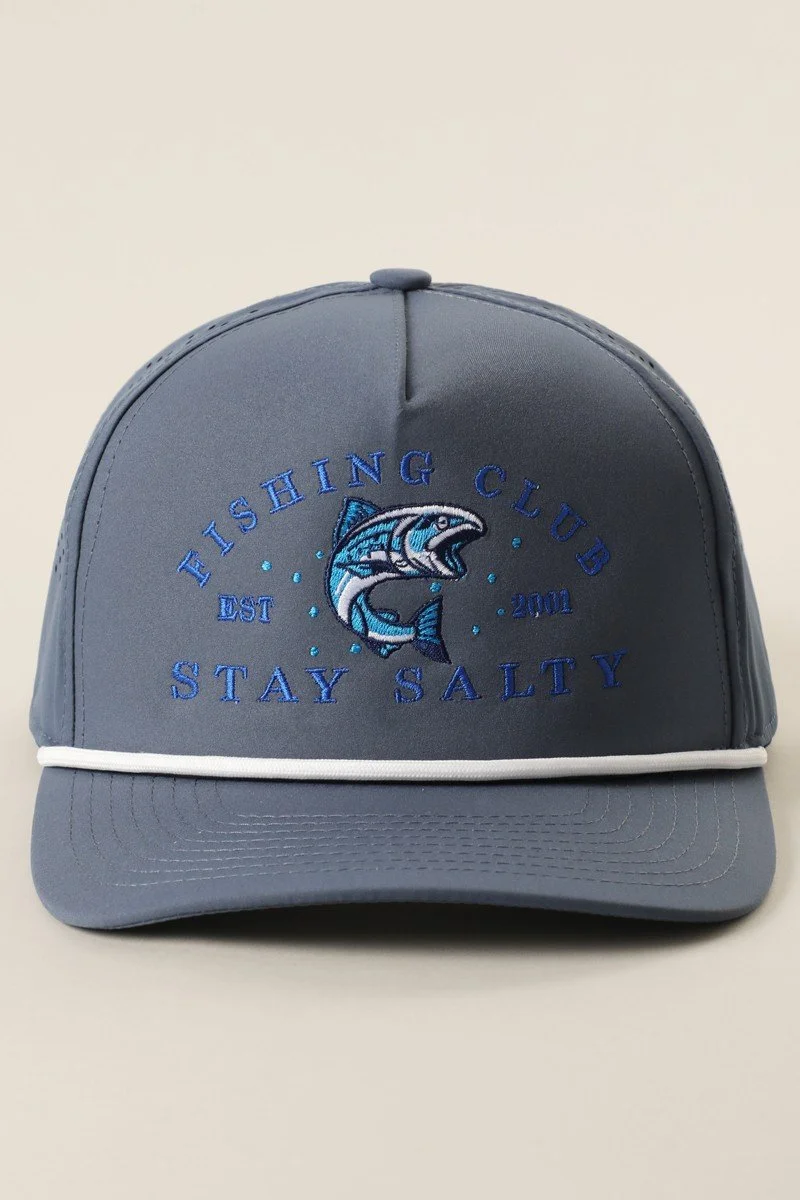 Fishing Club Stay Salty Hat