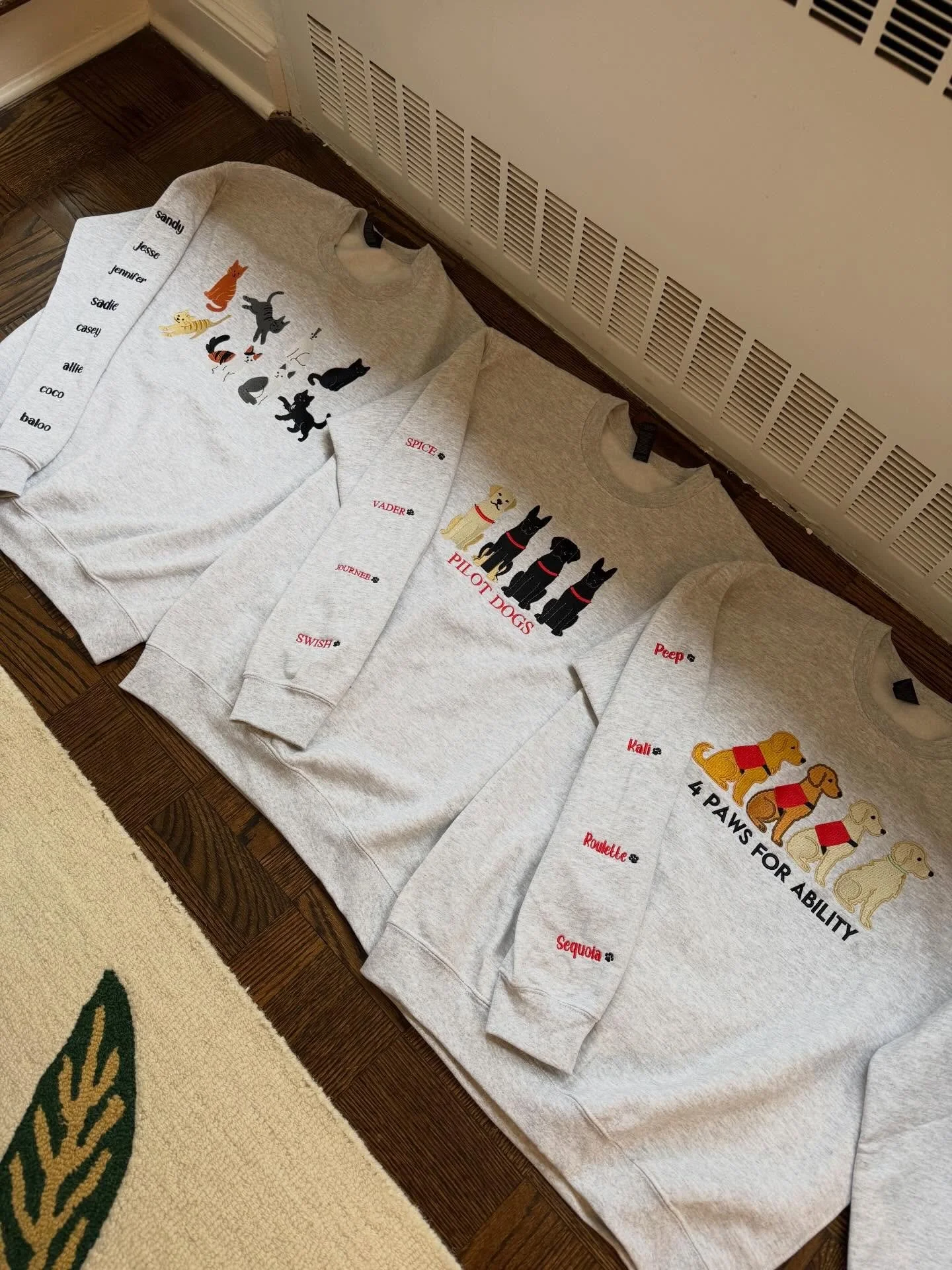 ONE MORE DAY TILL WE LAUNCH!! We have been working so hard on our site!!! You will be able to place custom orders &amp; deposits with ease! We cannot wait to show you all the final product!! 🌼

#embroidery #petportraits #embroideredapparel #smallbui