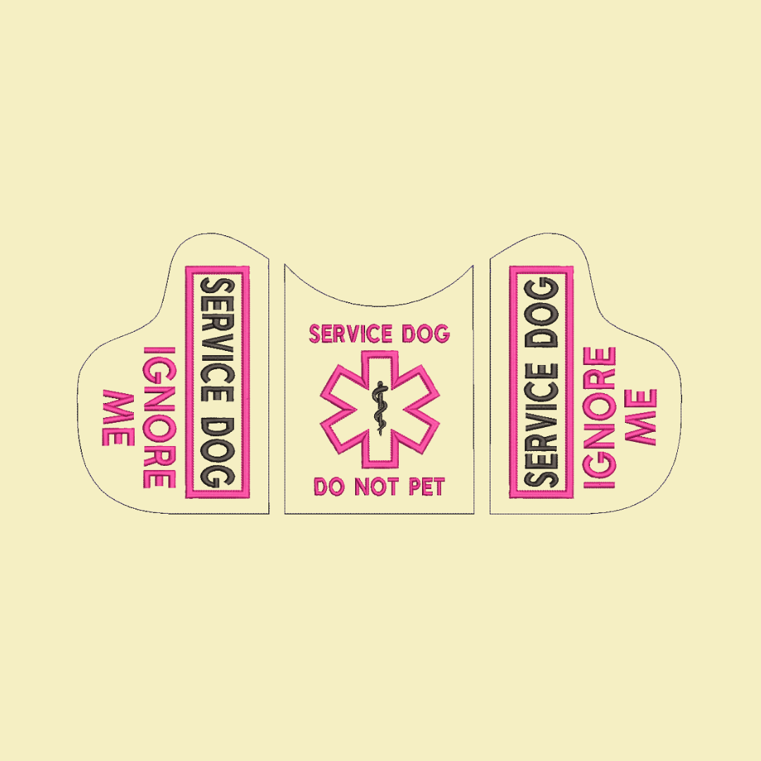 "Ignore Me" Service Dog Vest
