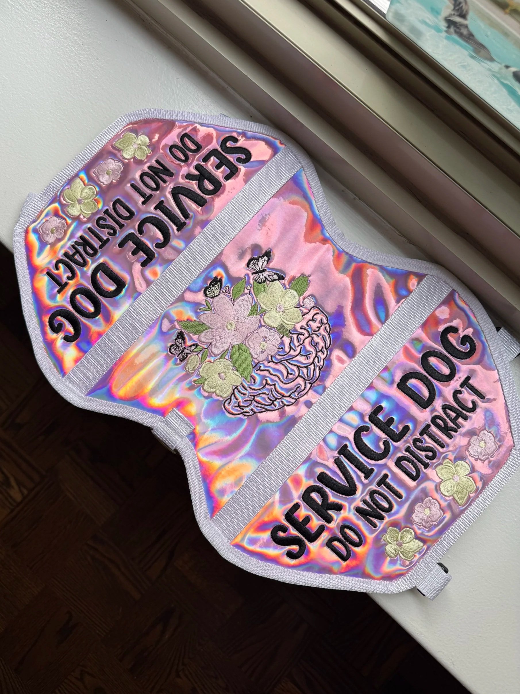 21" Service Dog Vest (Holographic)