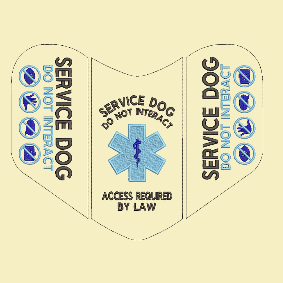 Professional Service Dog Vest