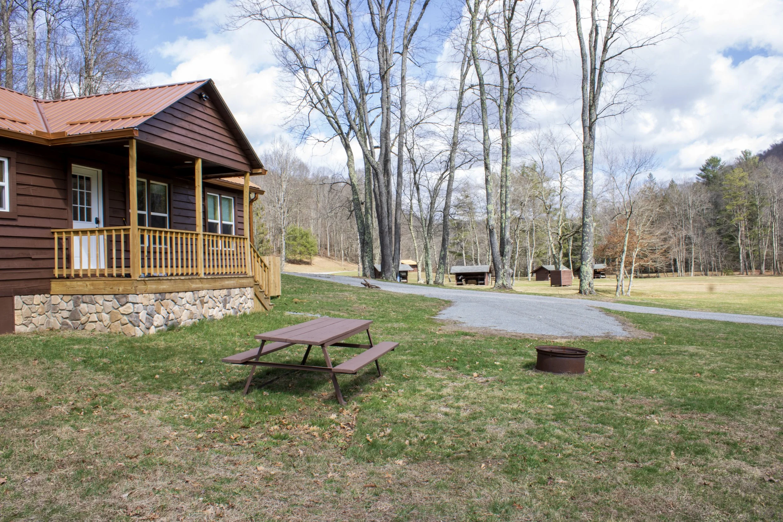 2 bed cabin parking lot.JPG