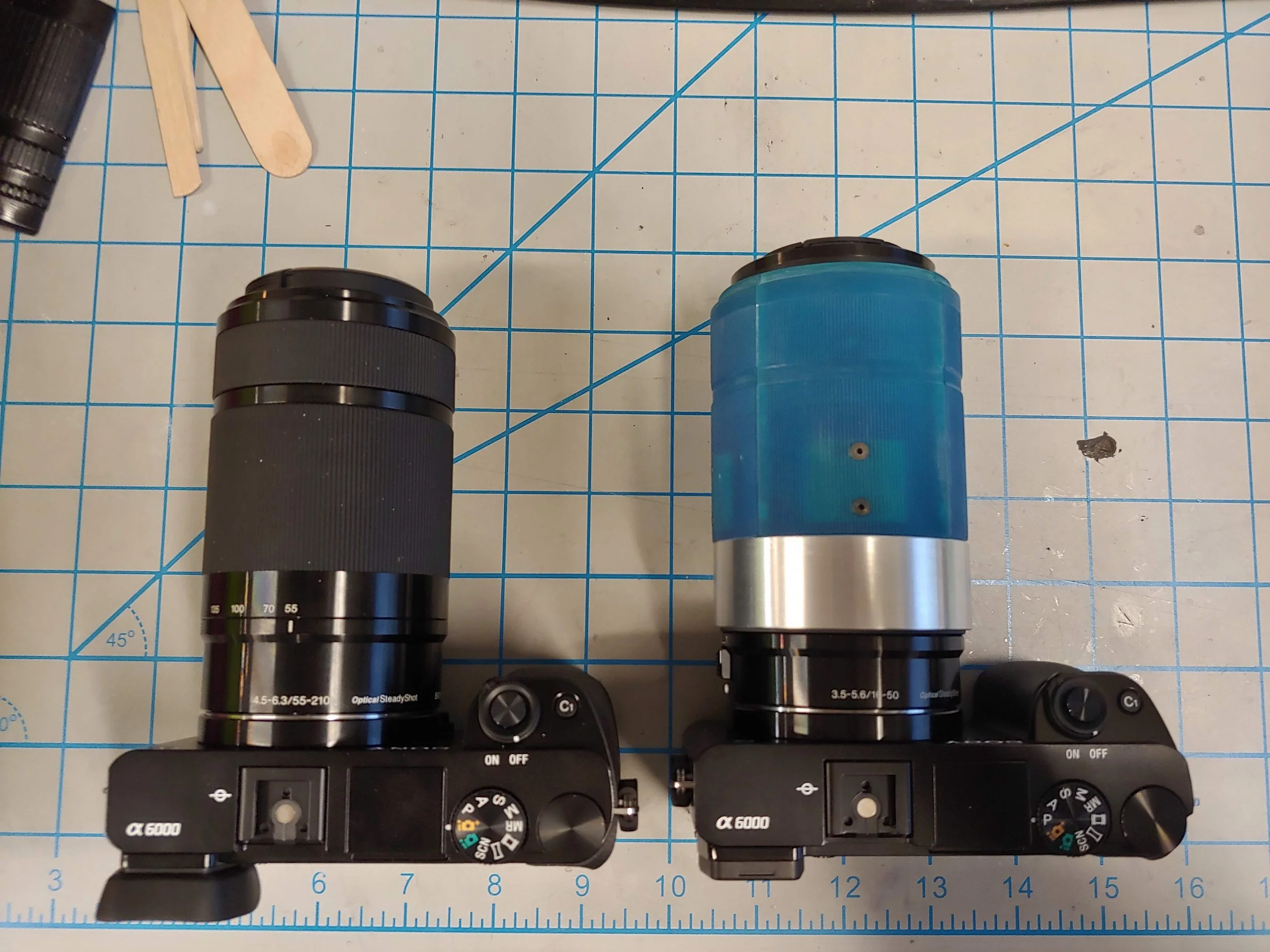 Kamilla's Camera on benchtop